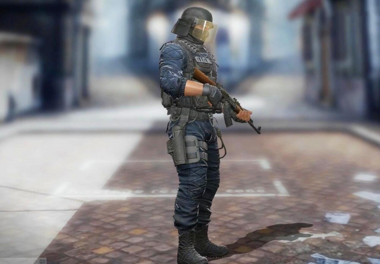 cs中的电焊工gign竟是唯一不被嘲笑的法国部队