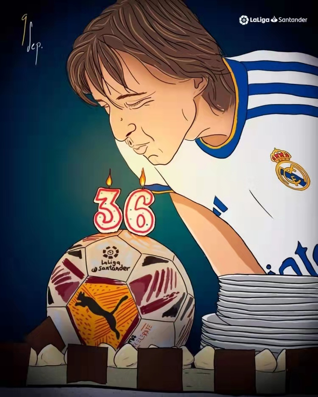 莫德里奇36岁生日快乐|莫德里奇|楷模|皇马_新浪新闻