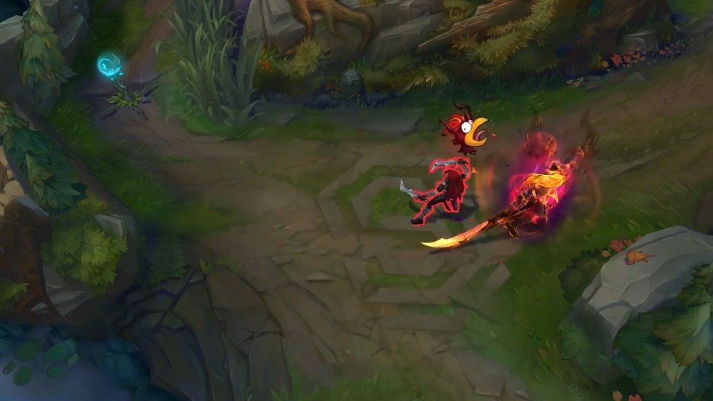 新皮肤预览:黑夜使者 蛮族之王·泰达米尔!