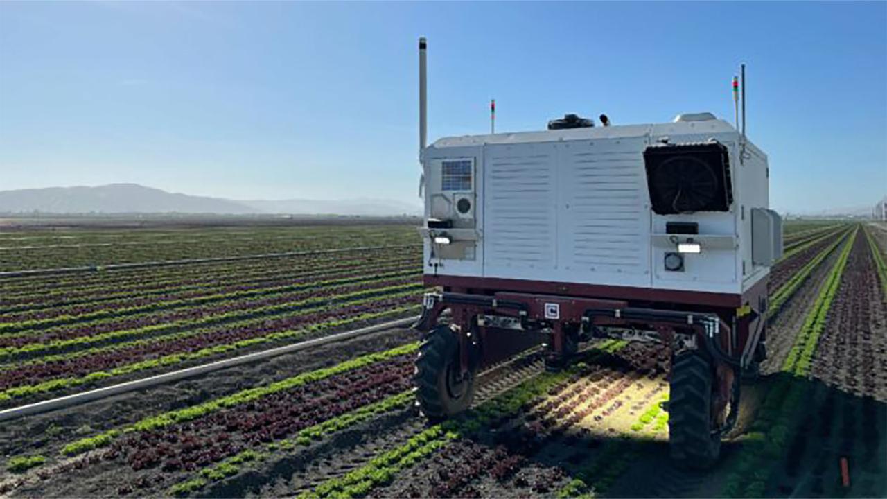 会除草的汽车,采用"激光炮",每小时"烧死"10万株杂草