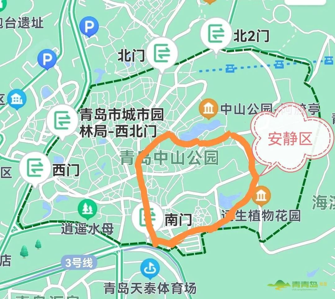 沈阳中山公园平面图图片