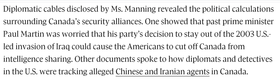 （截图来自加拿大《环球邮报》的报道）