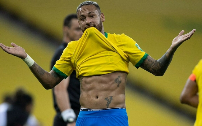 1传1射!内马尔脸蛋胖了一圈,肚子深吸气挤出腹肌骗自己