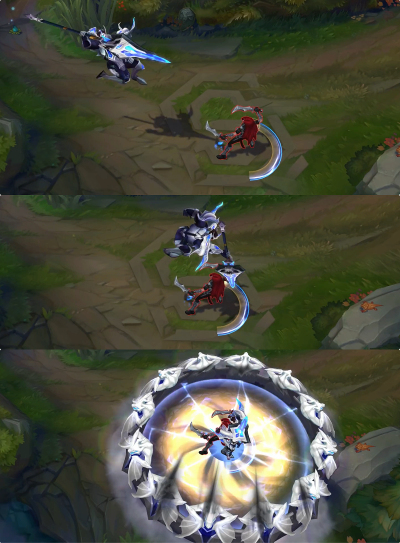 s11世界赛冠军皇子皮肤体验经典蓝白配色质量中等偏上