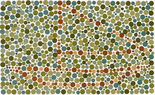 最高难度的4张色盲测试图!大神只能认出3个,最后一张几个数字?