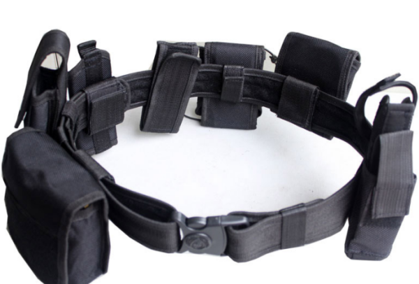 销量10w的警察编织腰带升级省心省力松紧自如