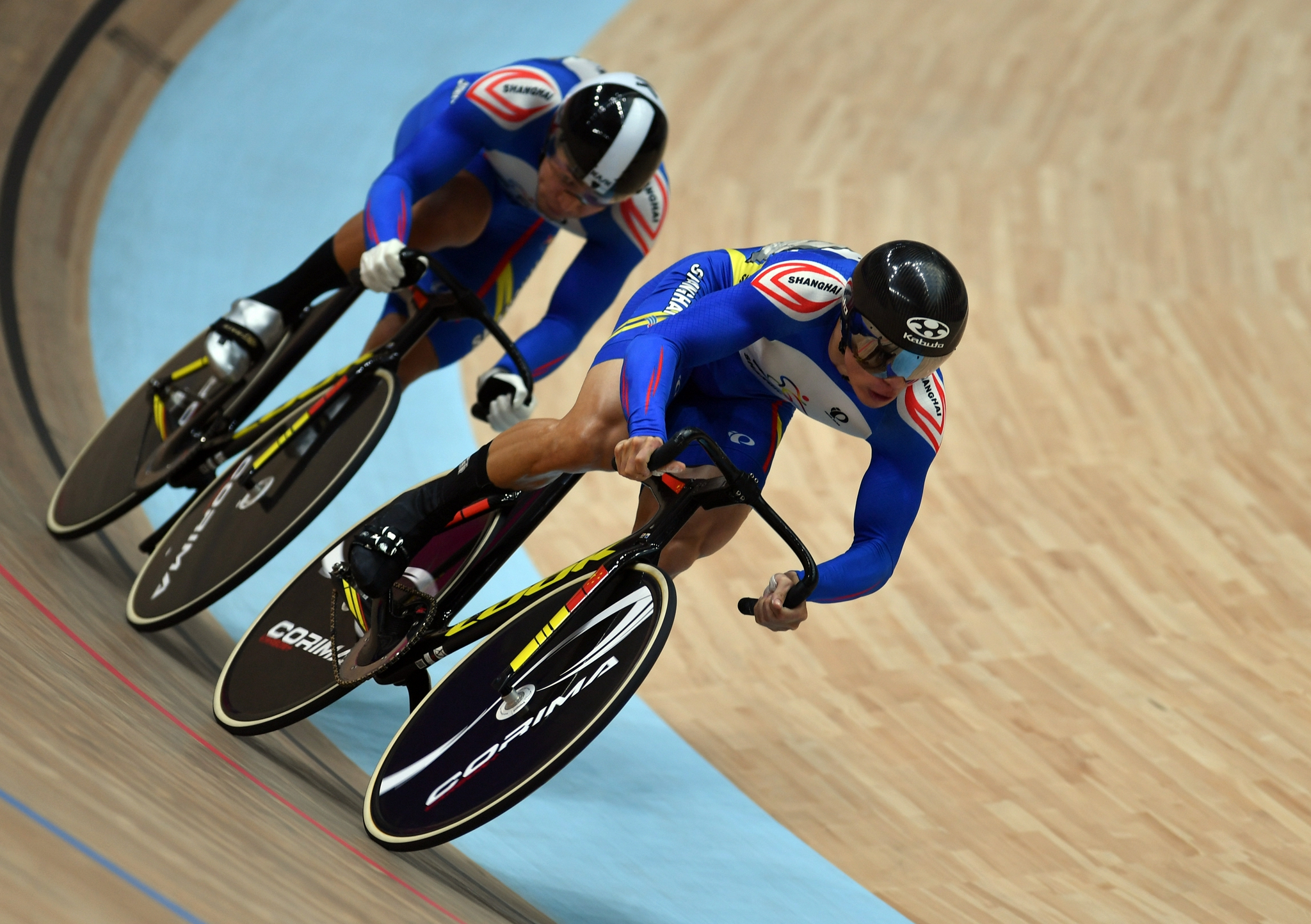 场地自行车——男子团体竞速赛决赛赛况|场地自行车|浙江队|上海队