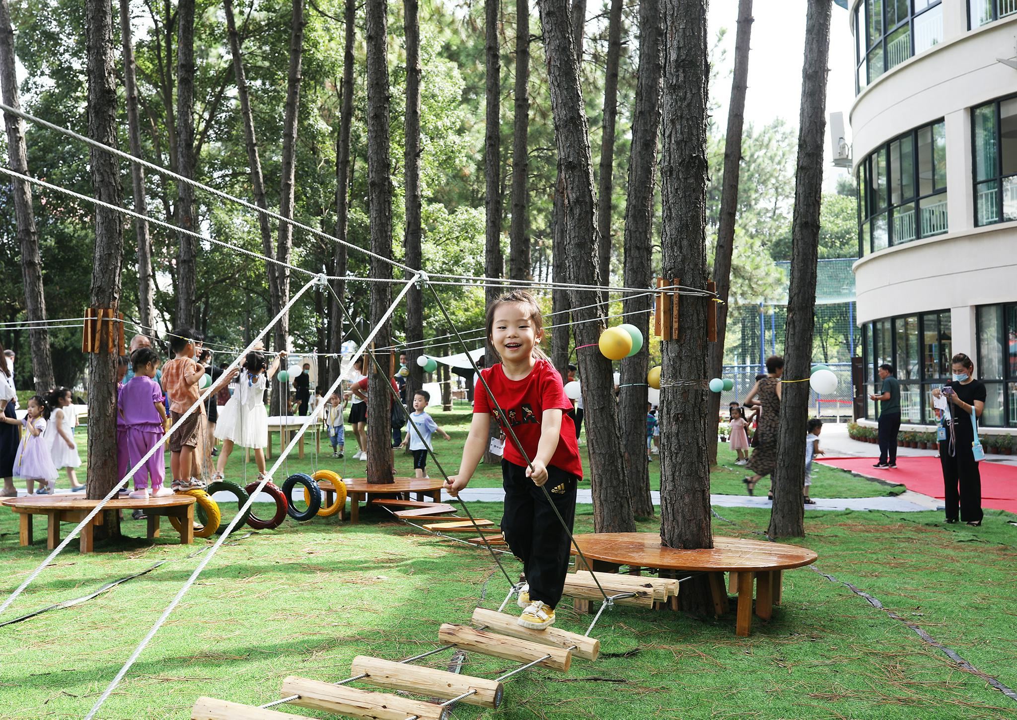 义乌首家森林幼儿园开园