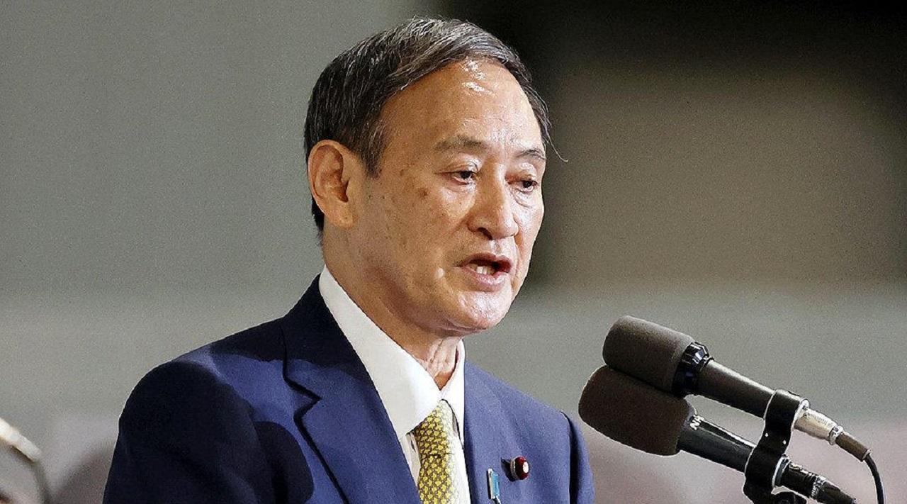 日本首相菅义伟卸任前出访美国引争议.