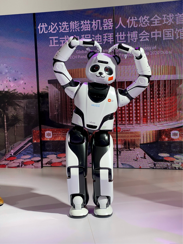 各类机器人亮相世界机器人大会