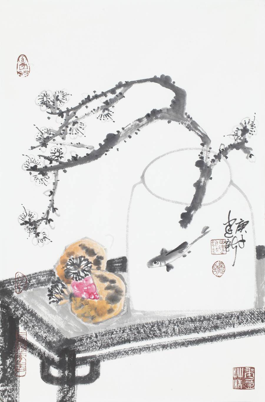 散淡闲逸 妙趣横生——王建新国画精品展将亮相文博会