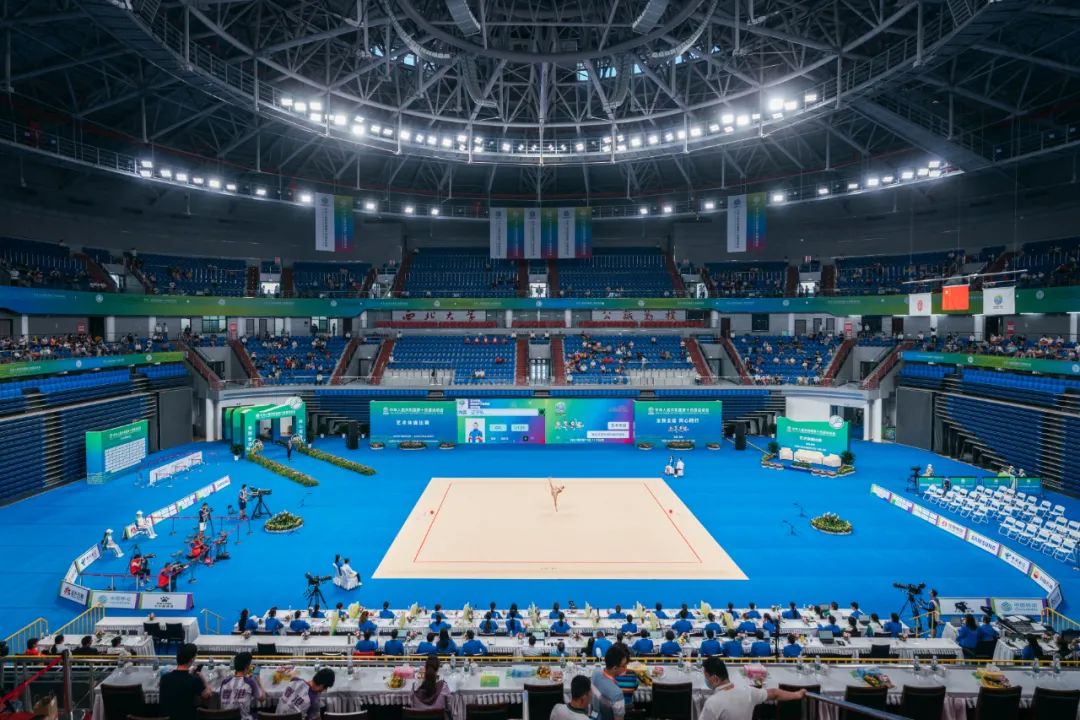 打造十四运会最美比赛场地艺术体操项目在西北大学开赛