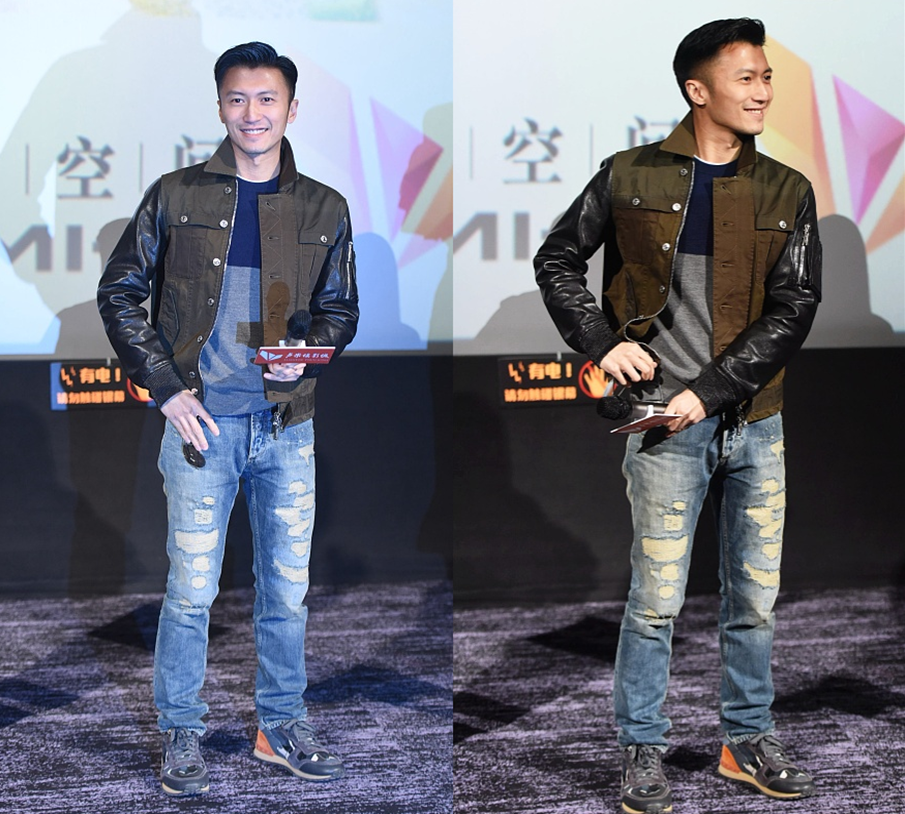 穿搭随性又简约,戴眼镜更斯文|牛仔裤|谢霆锋|油腻感_新浪新闻