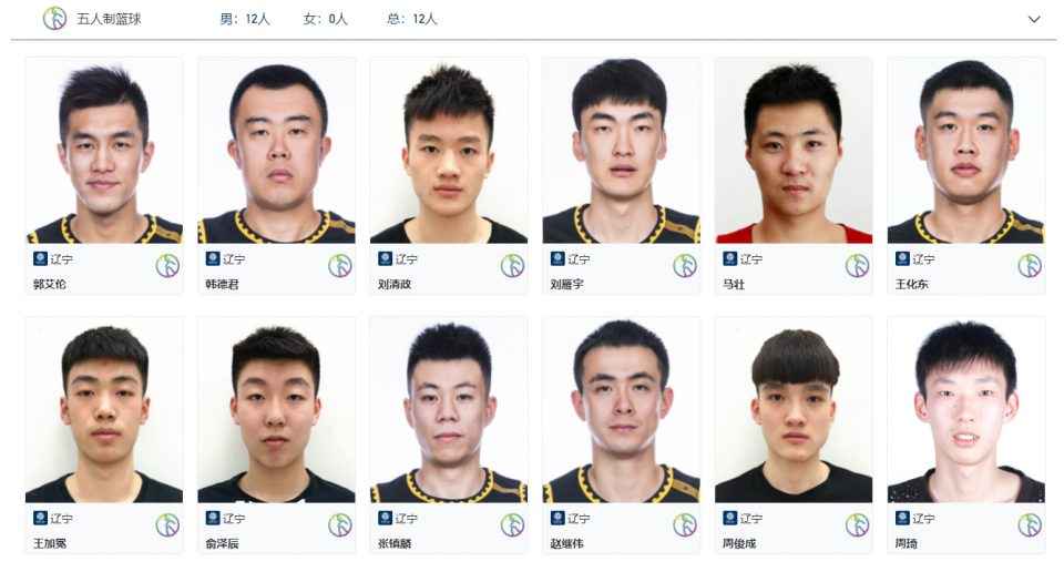 辽篮全运会12人名单周琦仍在列三杰领衔生力军4小将迎良机