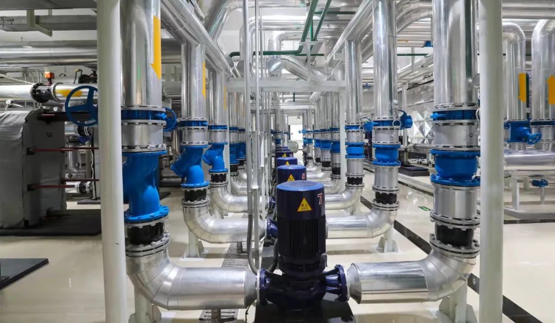 雄县鑫城小区人才家园换热站场景