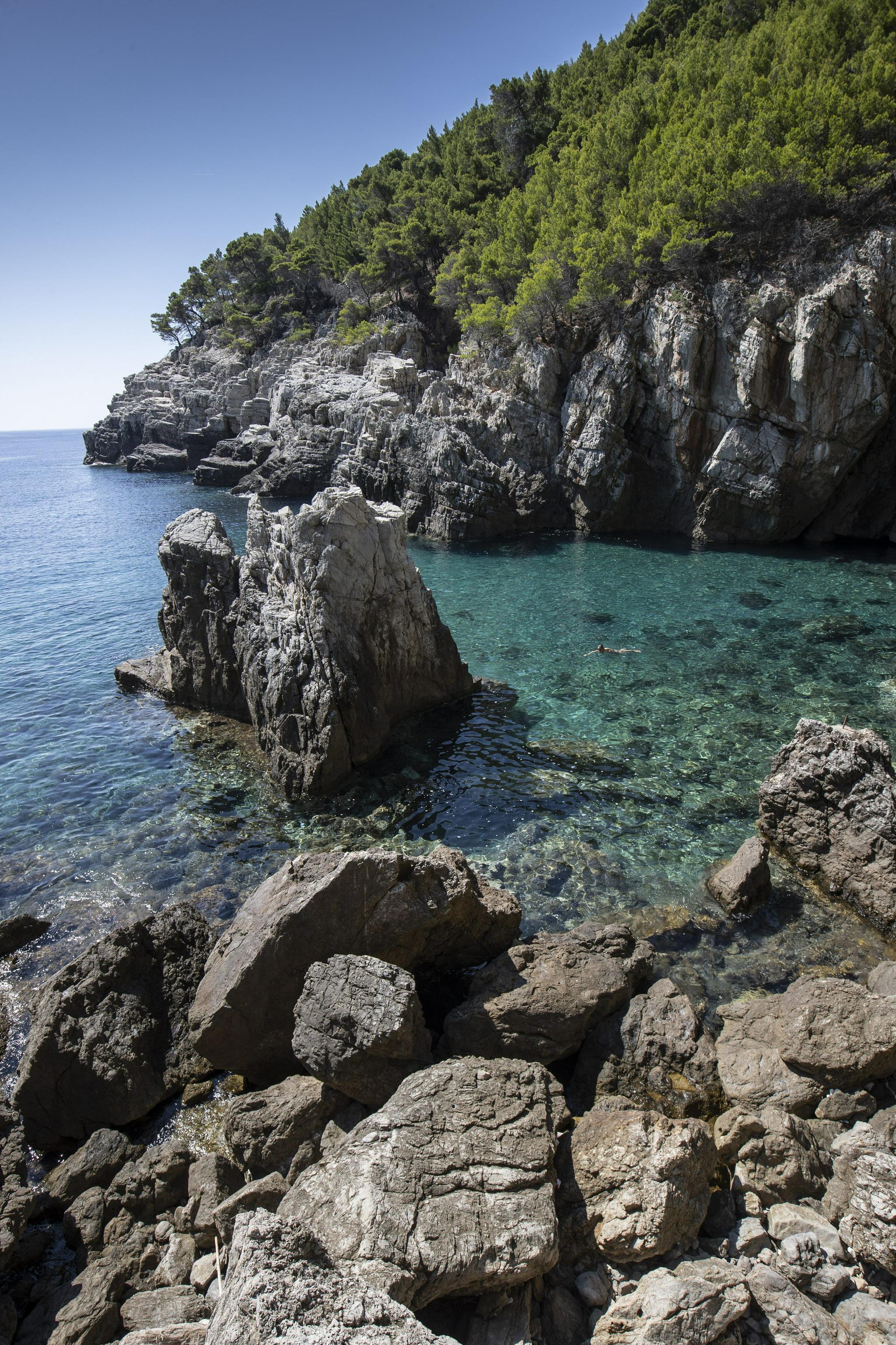 克罗地亚姆列特岛风光