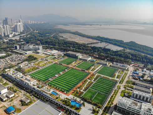 福田建造全国首座水质净化厂上盖足球主题公园|主题公园_新浪新闻