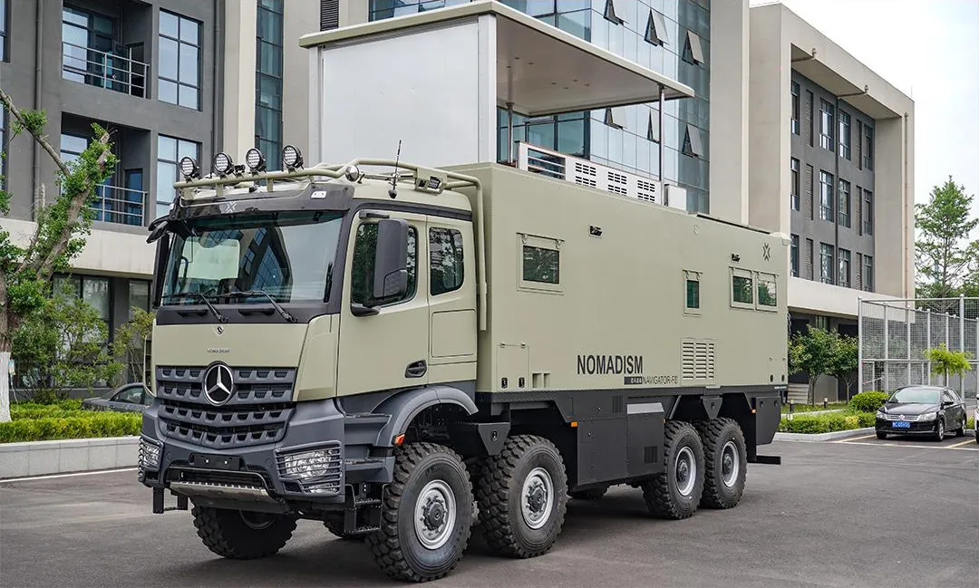 800多万的任性选择 可越野的移动别墅 诺马迪森领航者f