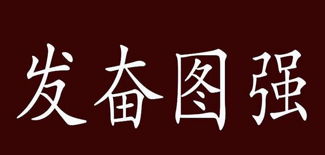 发愤图强和奋发图强有什么区别
