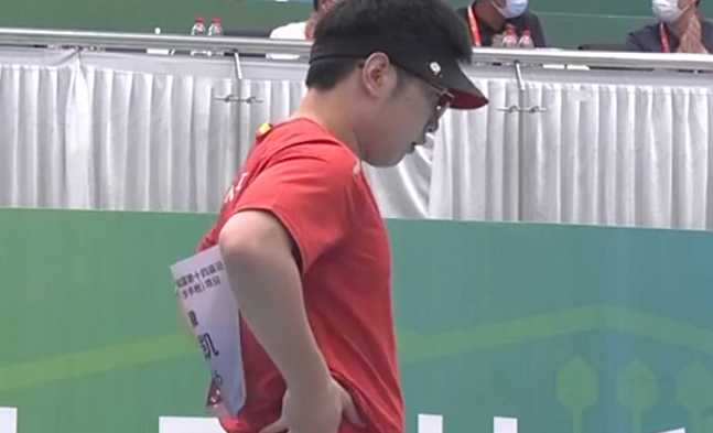 全红婵附体胡凯上演极限翻盘夺冠最后一枪109环逆袭摘金