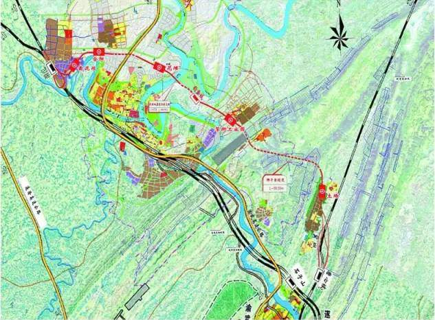 合川城际铁路最新动态图片