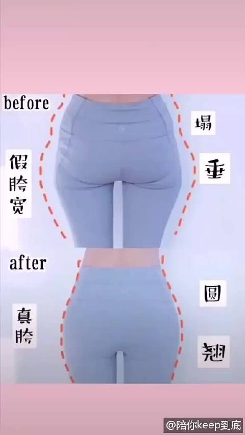 每天5分钟,轻松告别扁平臀!女性必备,一起动起来吧