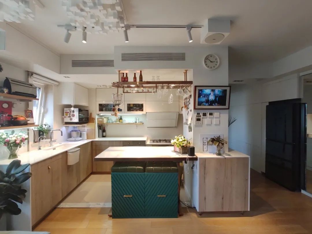 厨房岛台射灯 |屋主kevin&catherine
