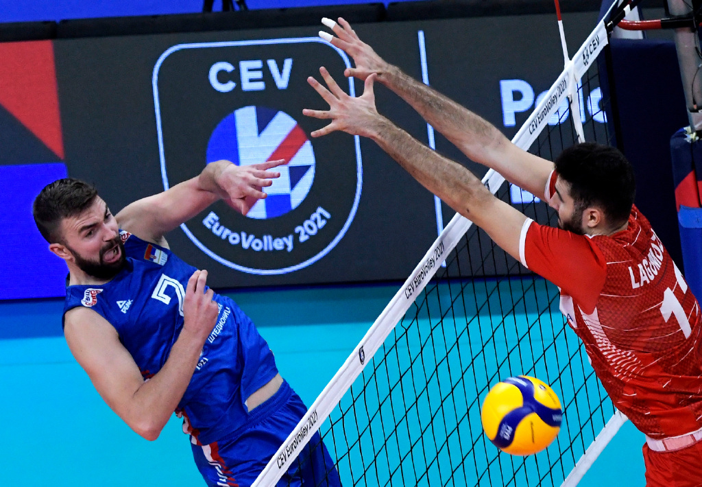 2021男排欧锦赛18决赛技术统计汇总奥运会冠军法国队爆冷出局