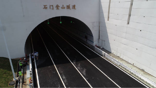 9月16日通车,石门堂山隧道将变双向8车道!