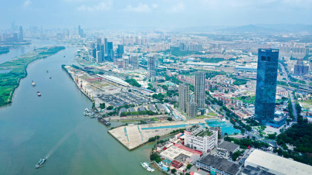 黄埔临港经济区"广州第二cbd"现雏形