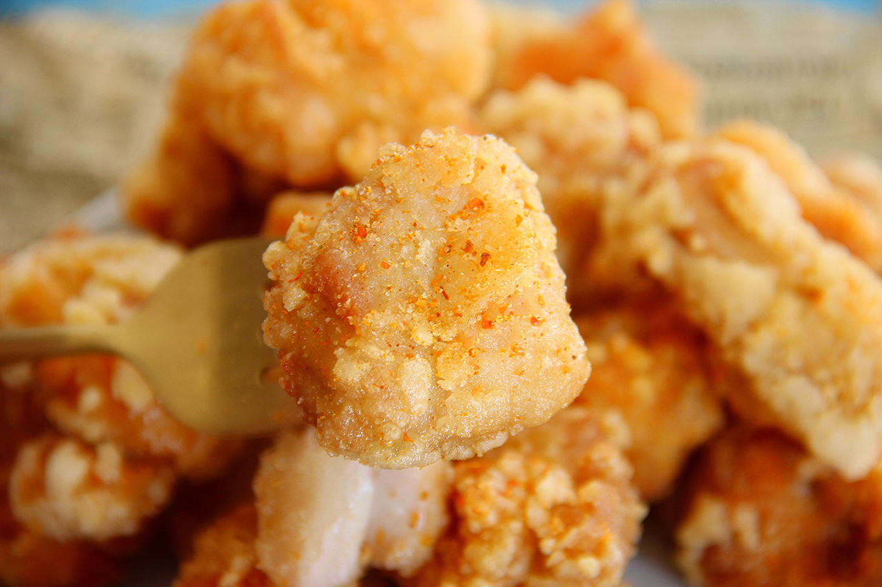 在家做台湾小吃盐酥鸡,口感香酥,肉质鲜嫩|鸡胸肉|盐酥鸡|香酥_新浪