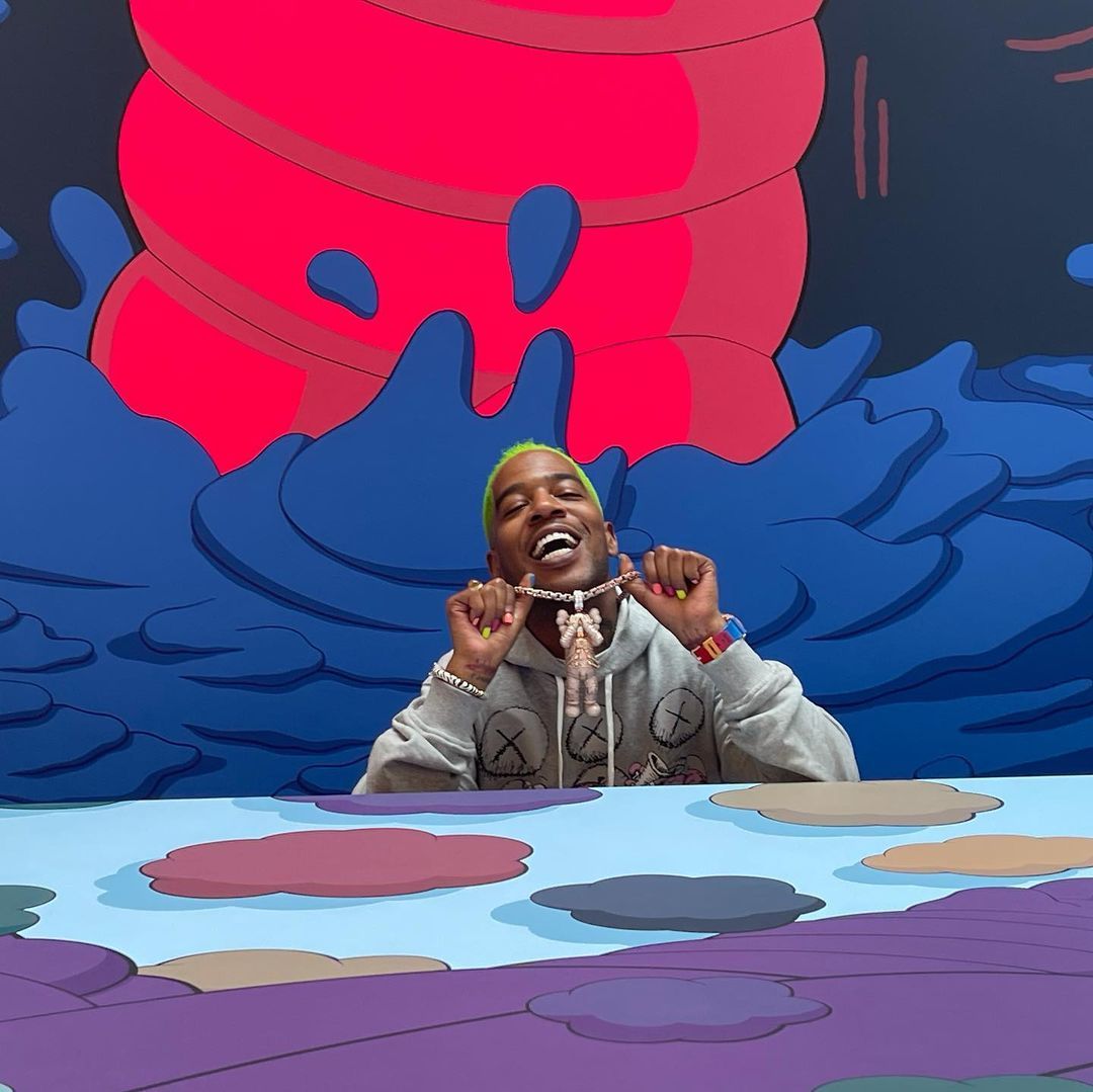 benballer与kaws7070共同为kidcudi