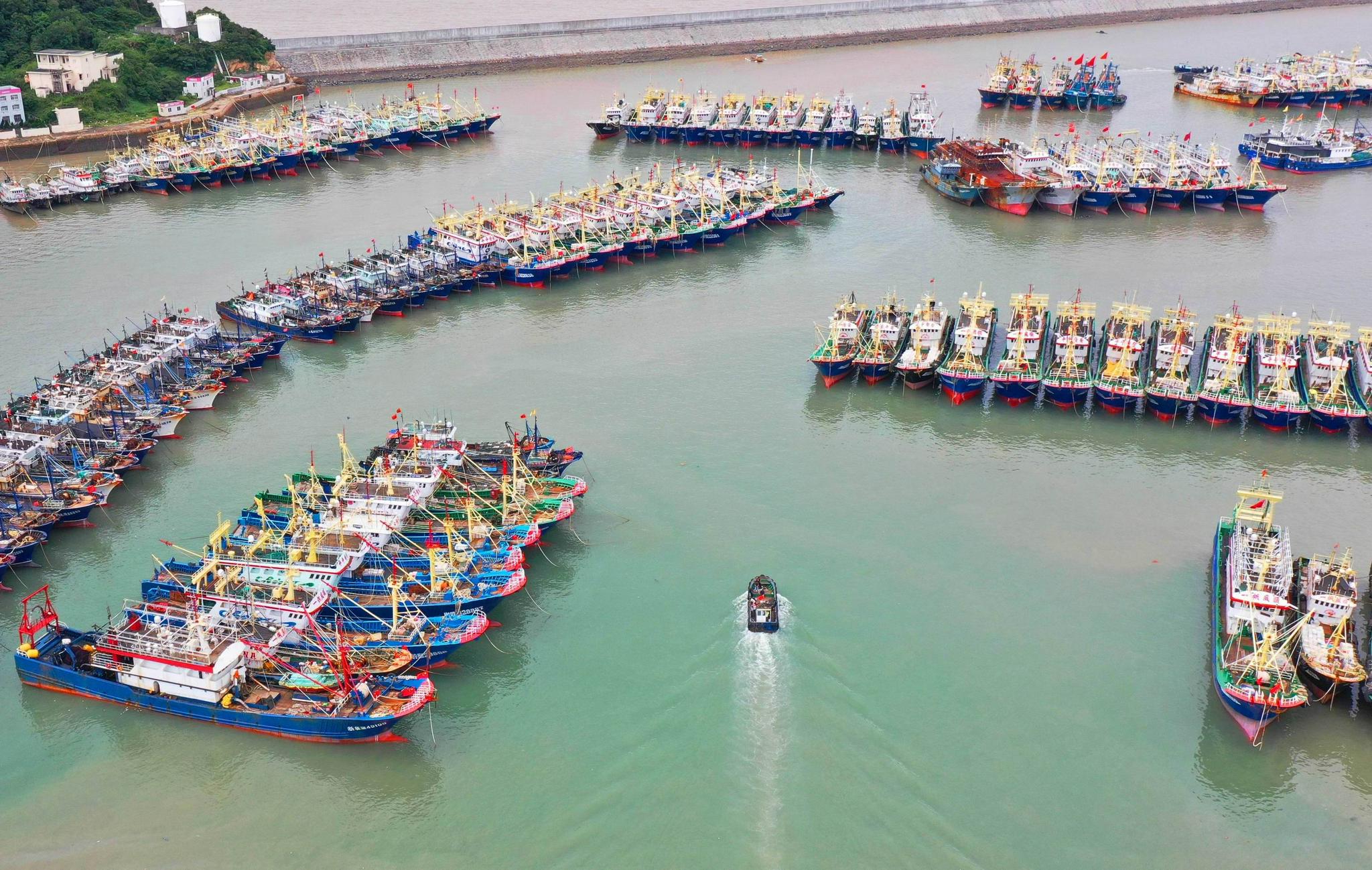 温岭:开渔在即 千帆待发|温岭市|渔船|东海_新浪新闻