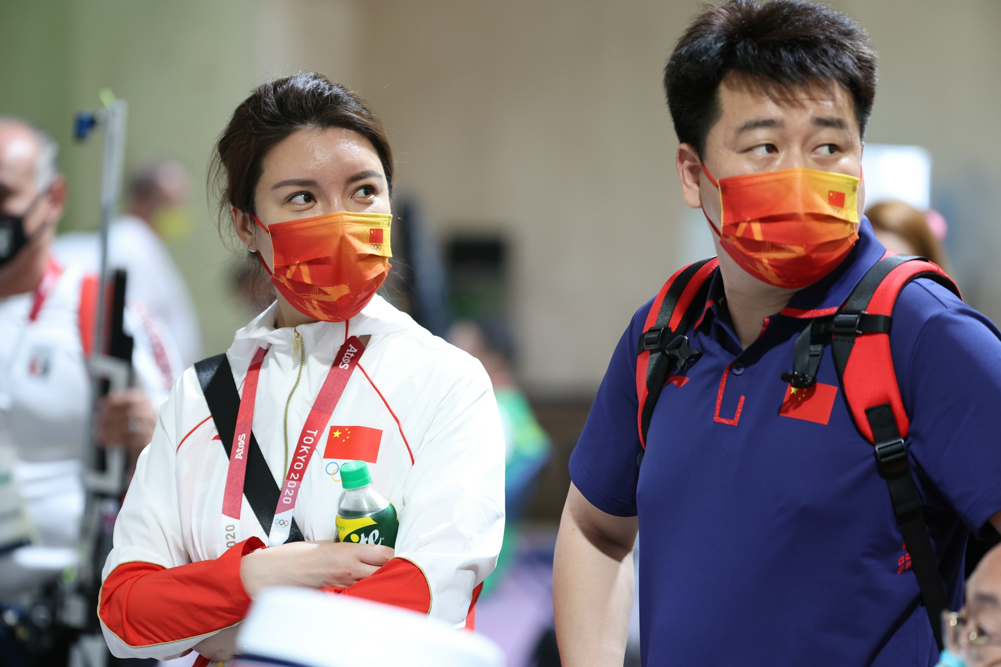 庞伟与妻子杜丽,图源:澎湃新闻