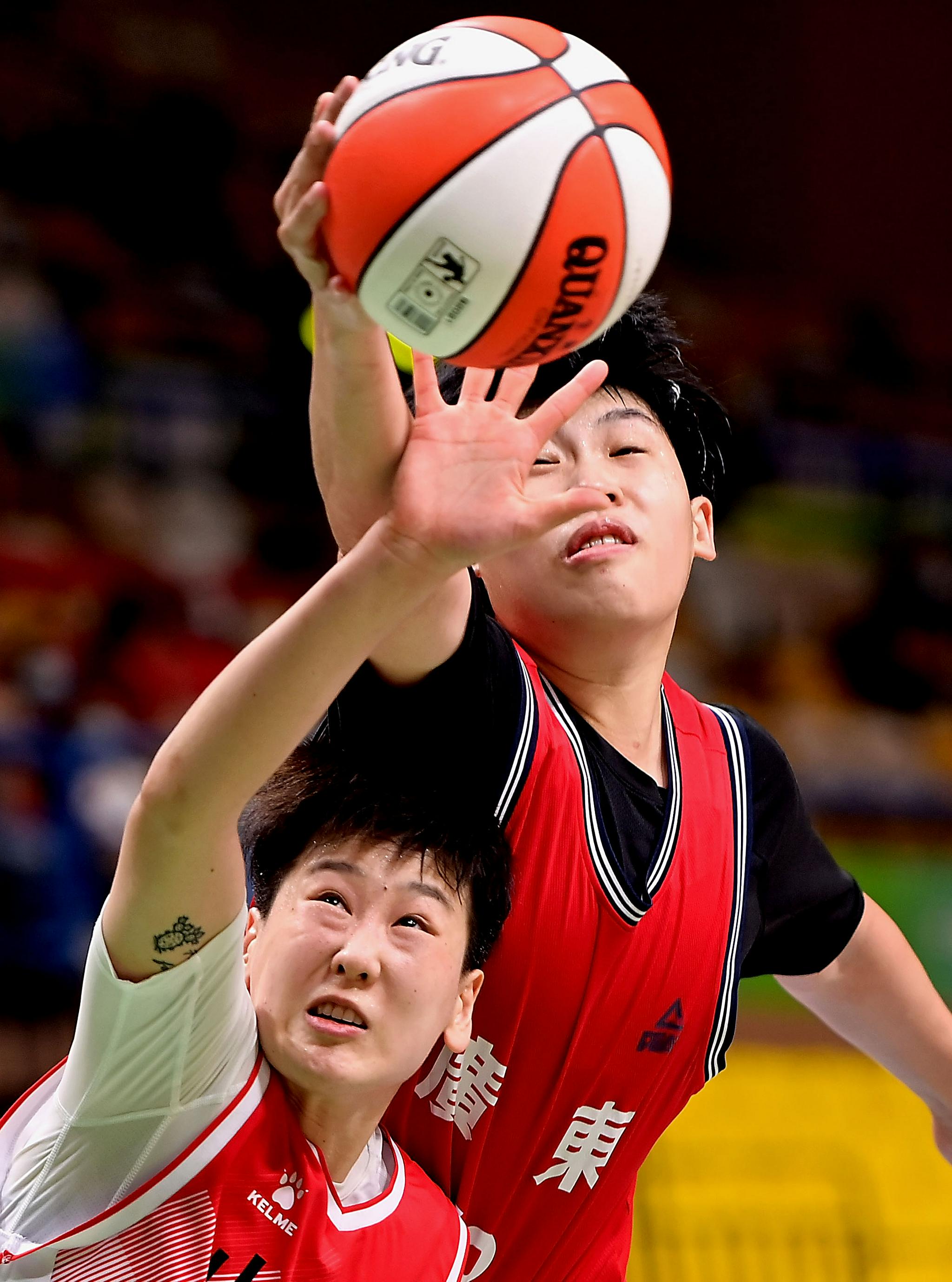 篮球——五人制篮球女子成年组:广东队获得铜牌