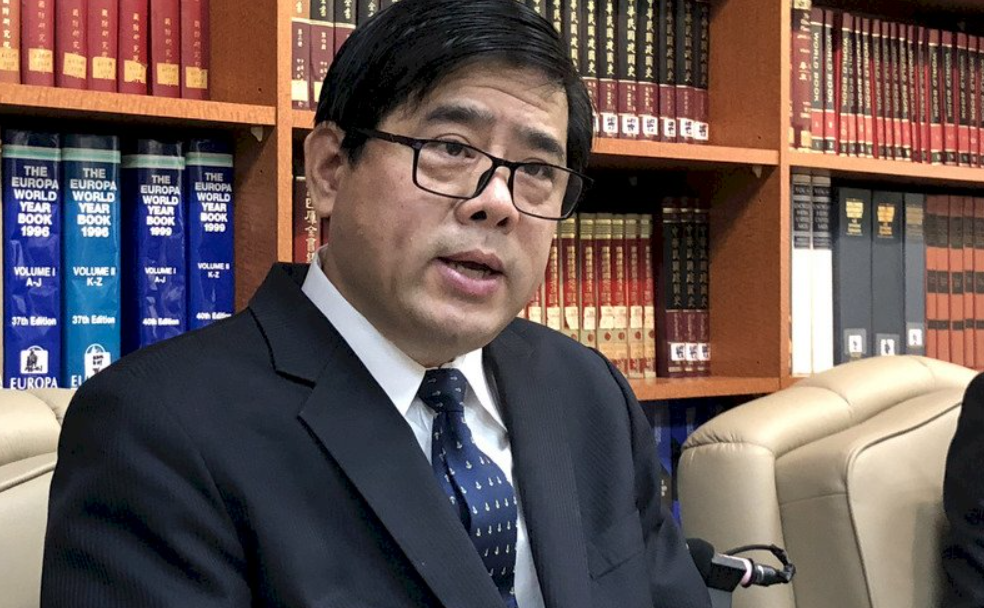 台当局“欧洲司司长”陈立国(资料图)