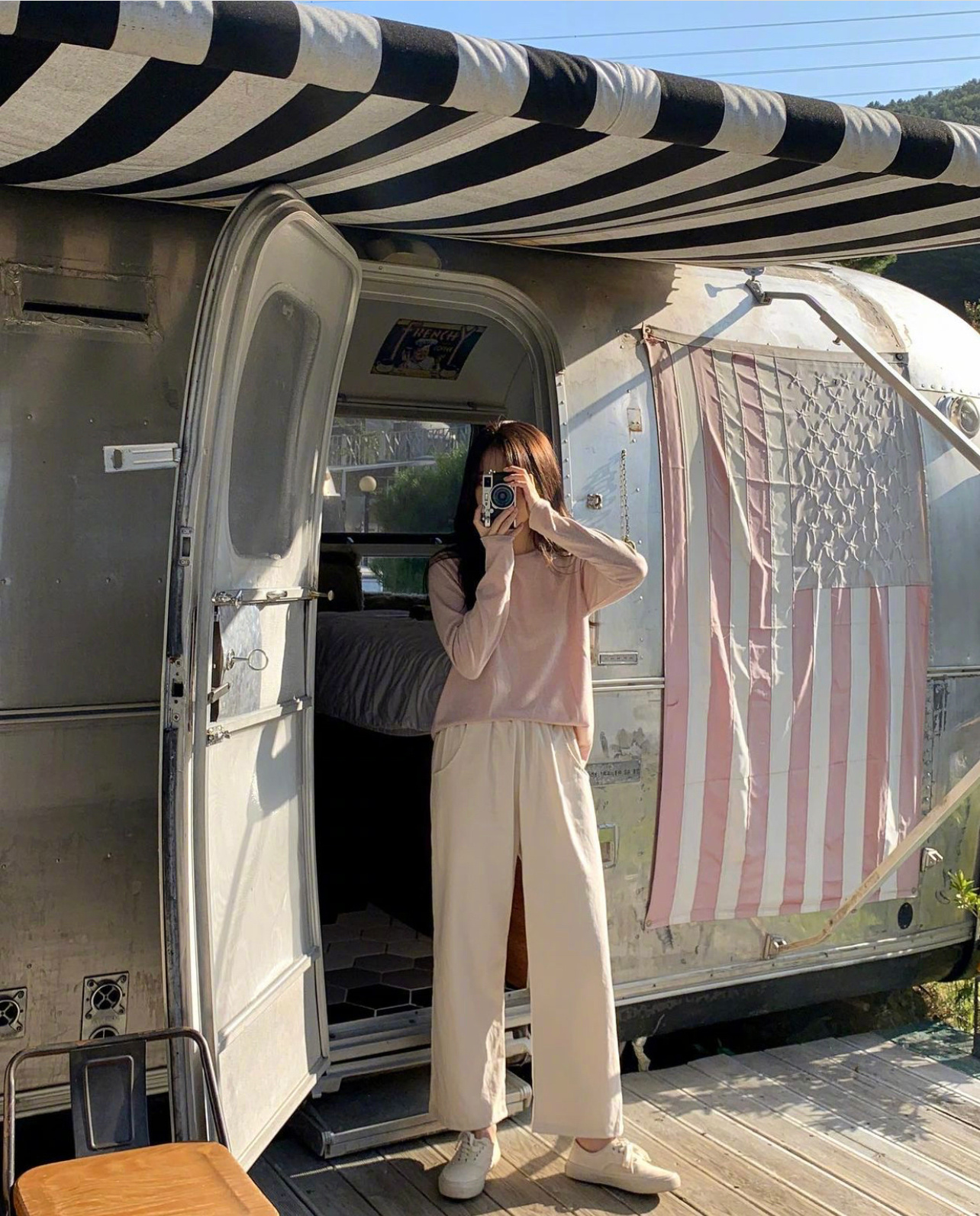 ins时尚博主的气质穿搭look合集简约文艺的穿搭示范