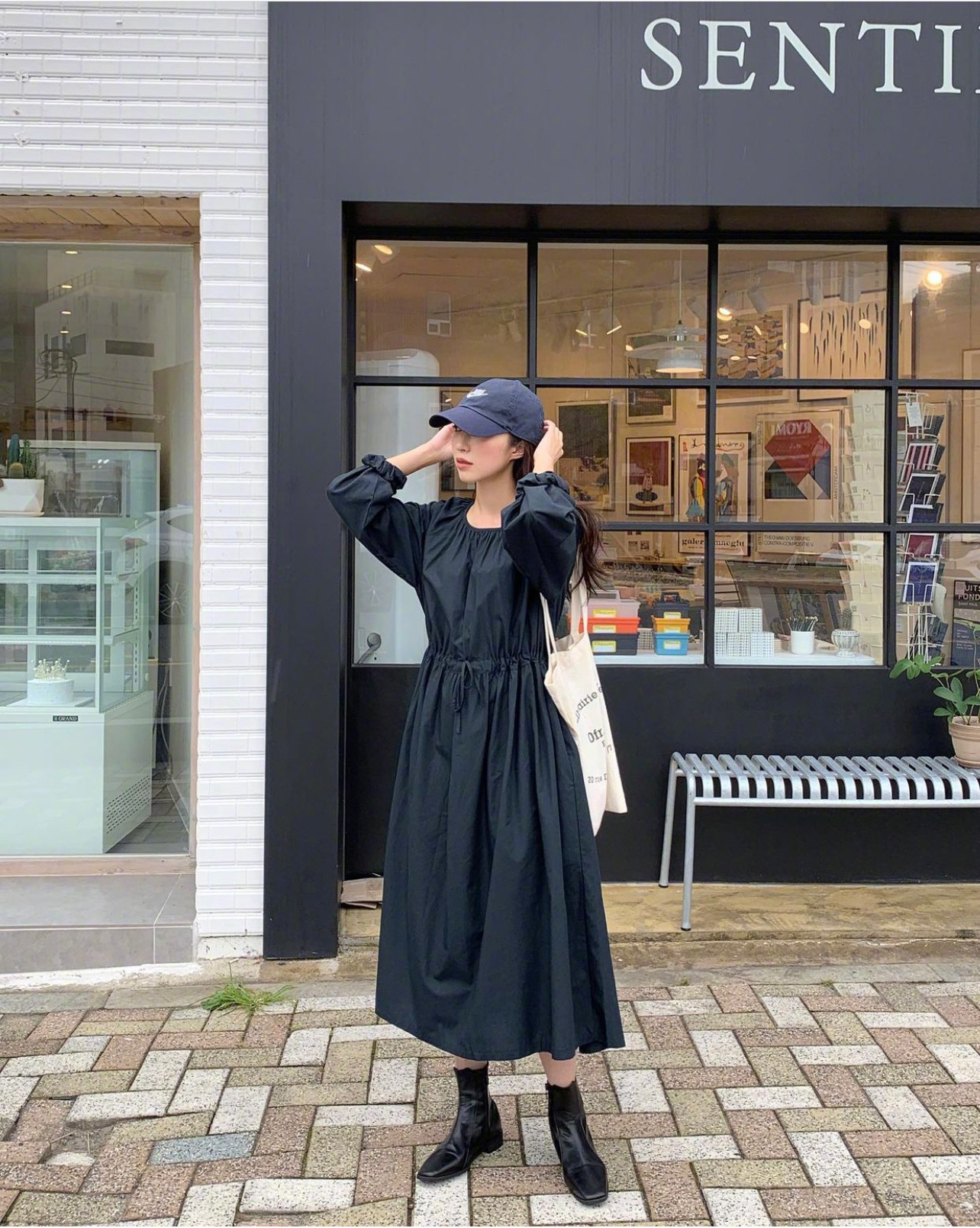 ins时尚博主的气质穿搭look合集简约文艺的穿搭示范