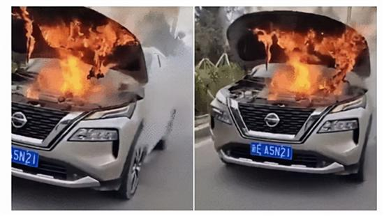 发动机着火?日产三缸奇骏又上"热搜"了!-新浪汽车