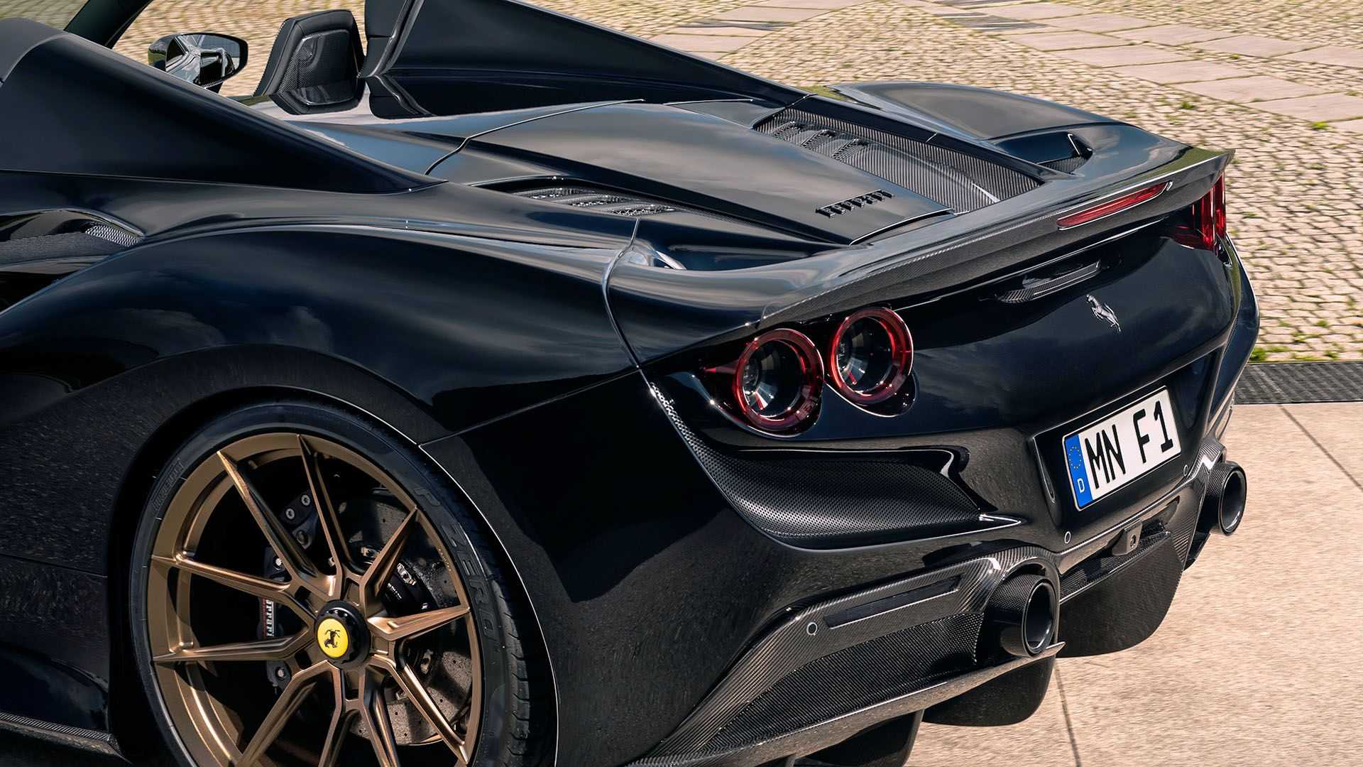 法拉利f8 spider不够快?一个改变800匹又快又帅