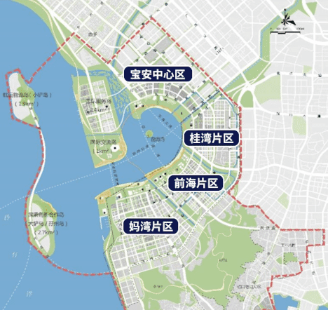 "扩容"大局已定,"原前海核心区 宝安中心区"无疑是"大前海"的核心区