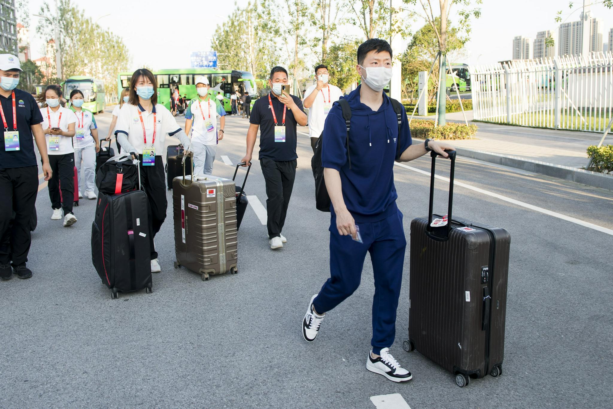 Ma Long will be the torchbearer of the opening ceremony.