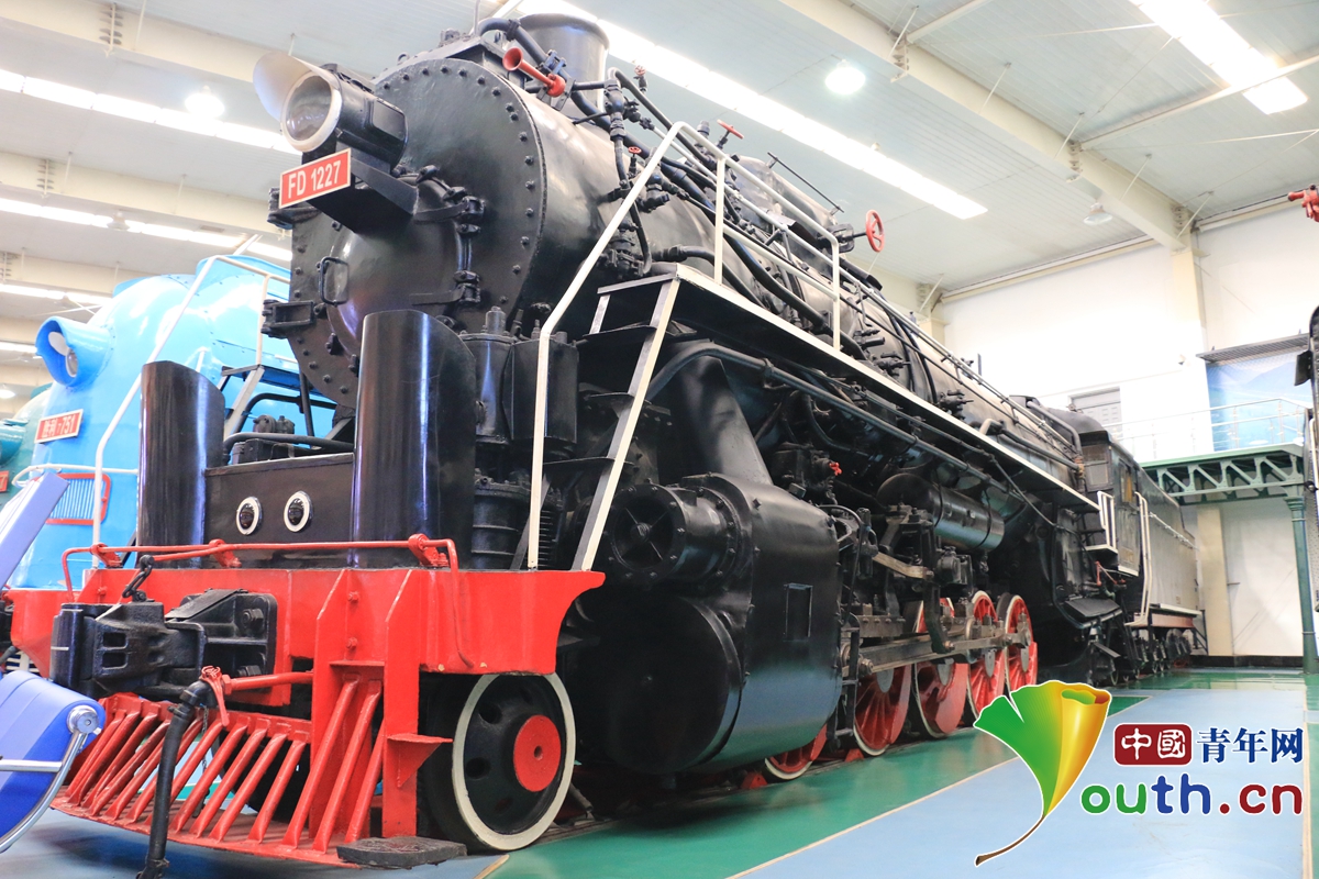 fd型1227号蒸汽机车.中国青年网记者朱浩天 摄