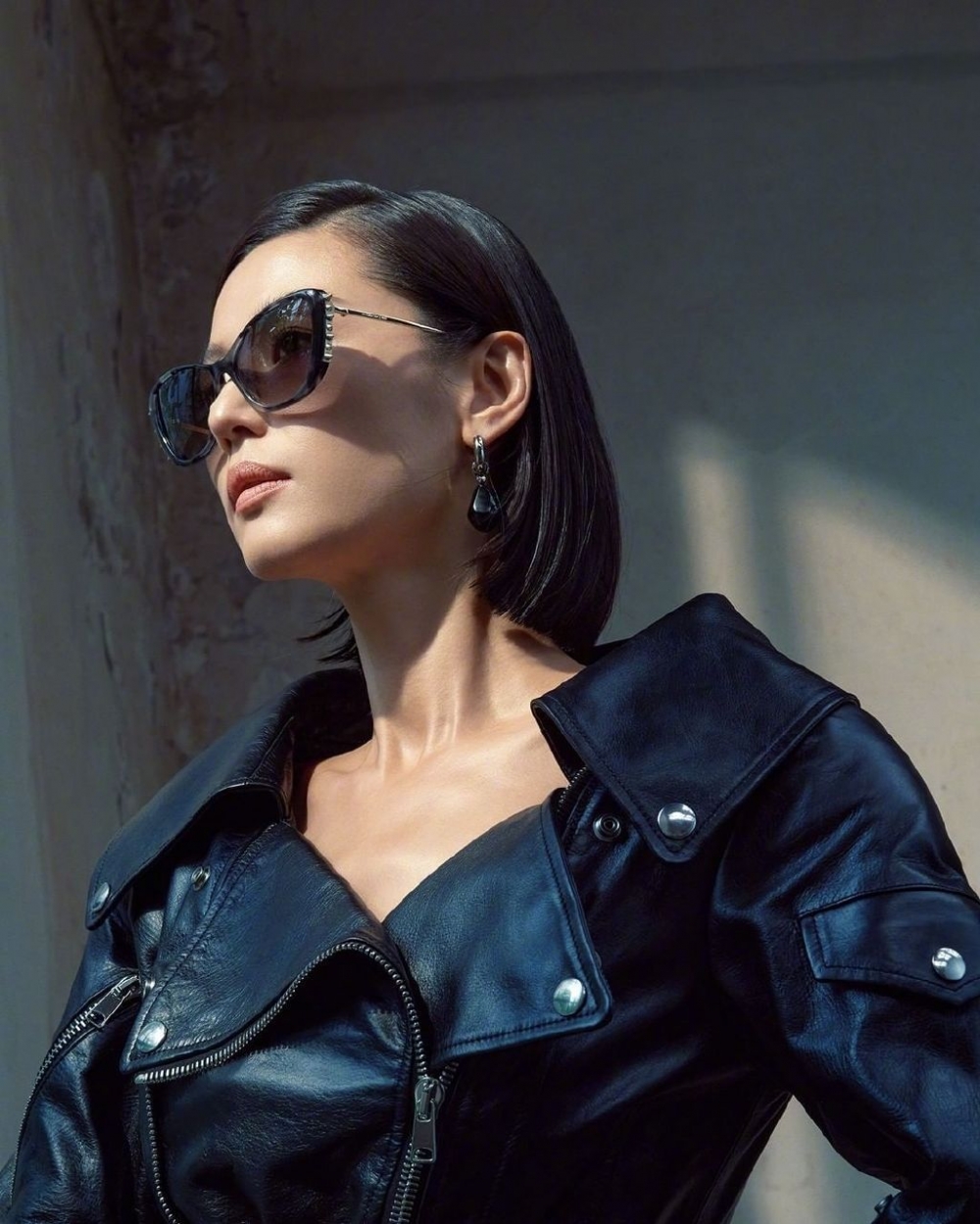 上游时尚alexandermcqueen女郎全智贤从骨子里绽放出的酷美与自信