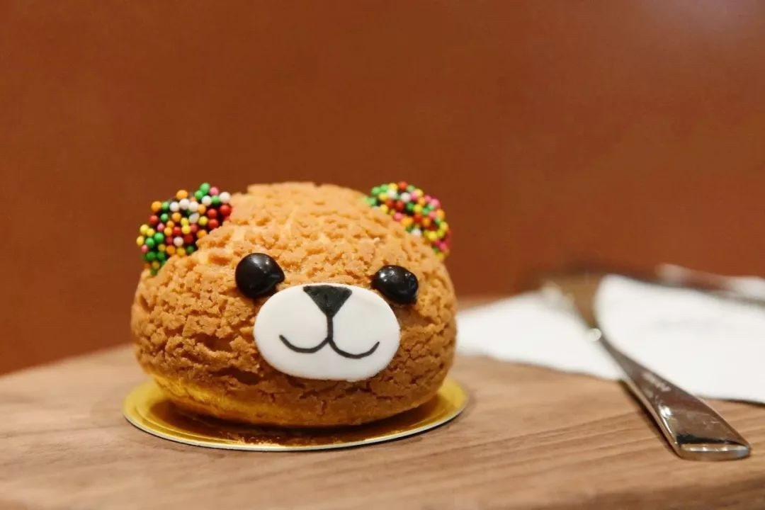 呆萌的小熊酥皮泡芙一口爆浆家常做法美味好吃又好看