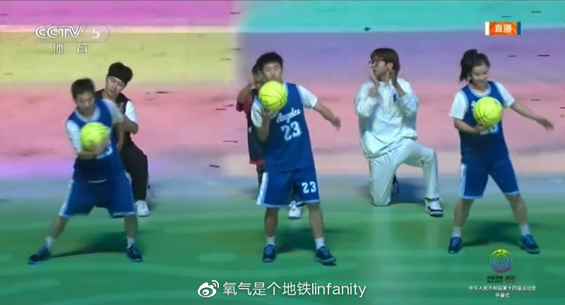 詹姆斯多次上央视！在今年全运会开幕式上，有节目使用他的球衣！休闲区蓝鸢梦想 - Www.slyday.coM