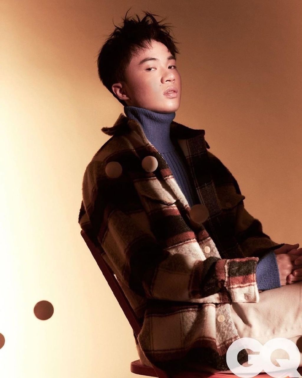 邻家少年初长成乒球天才林昀儒拍写真大片帅气逼人展型男魅力