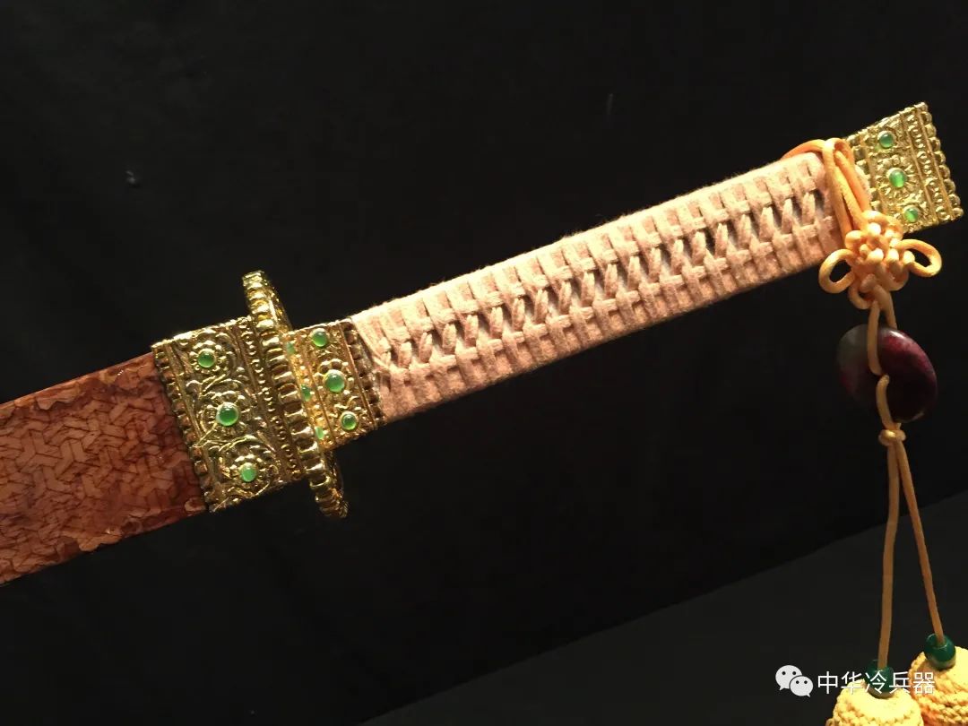 乾隆皇帝大阅兵御用佩刀赏析!中国军事博物馆镇馆之宝