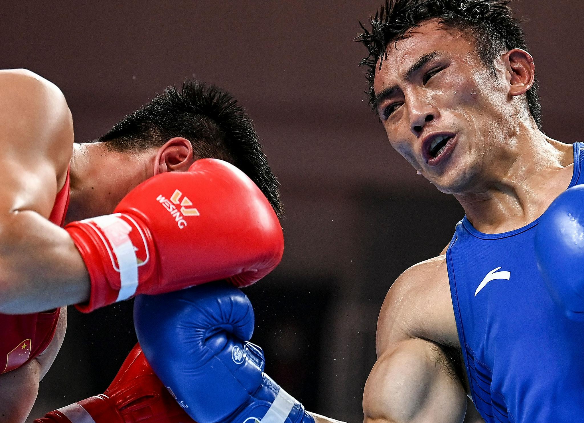 拳击——男子69公斤级半决赛赛况