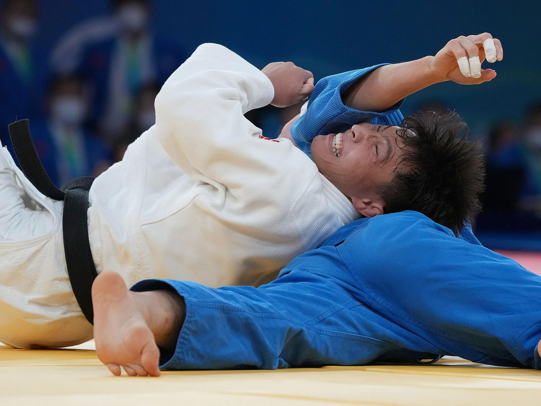 柔道——男子60公斤级:刘文志夺冠